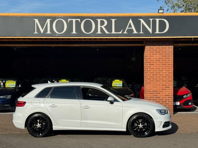 Audi A3 2014 2.0 Tdi S Line Sportback Euro 6 Ss White #4