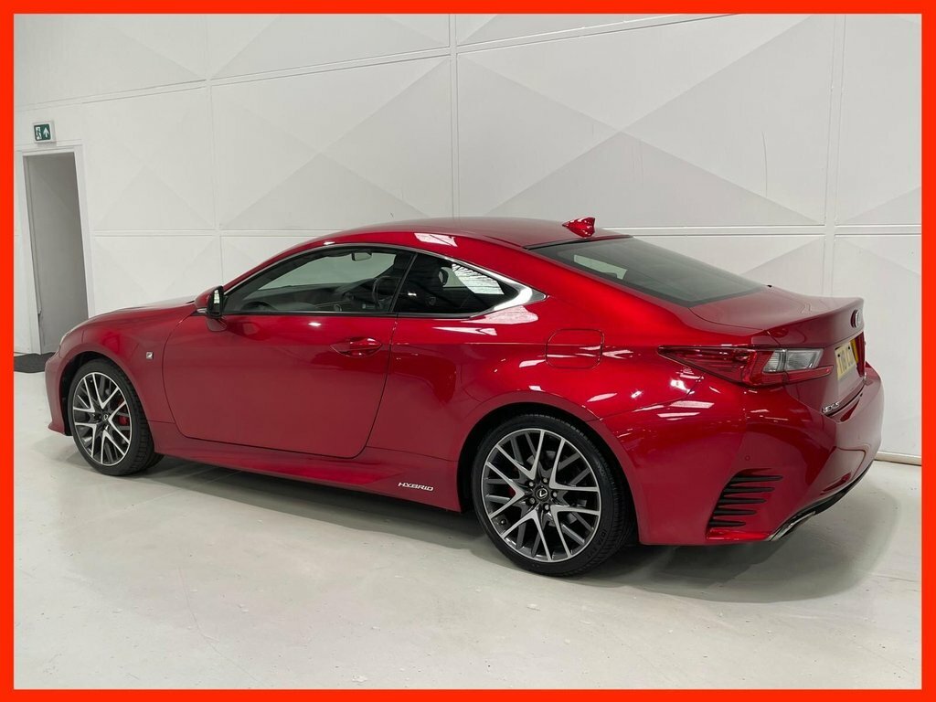 Lexus RC 2.5 300H F Sport Coupe Hybrid E-cvt Eur Red #5