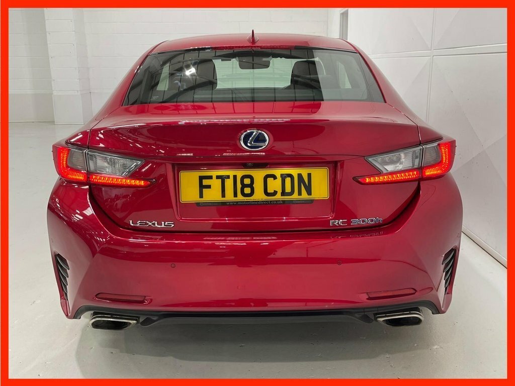 Lexus RC 2.5 300H F Sport Coupe Hybrid E-cvt Eur Red #4