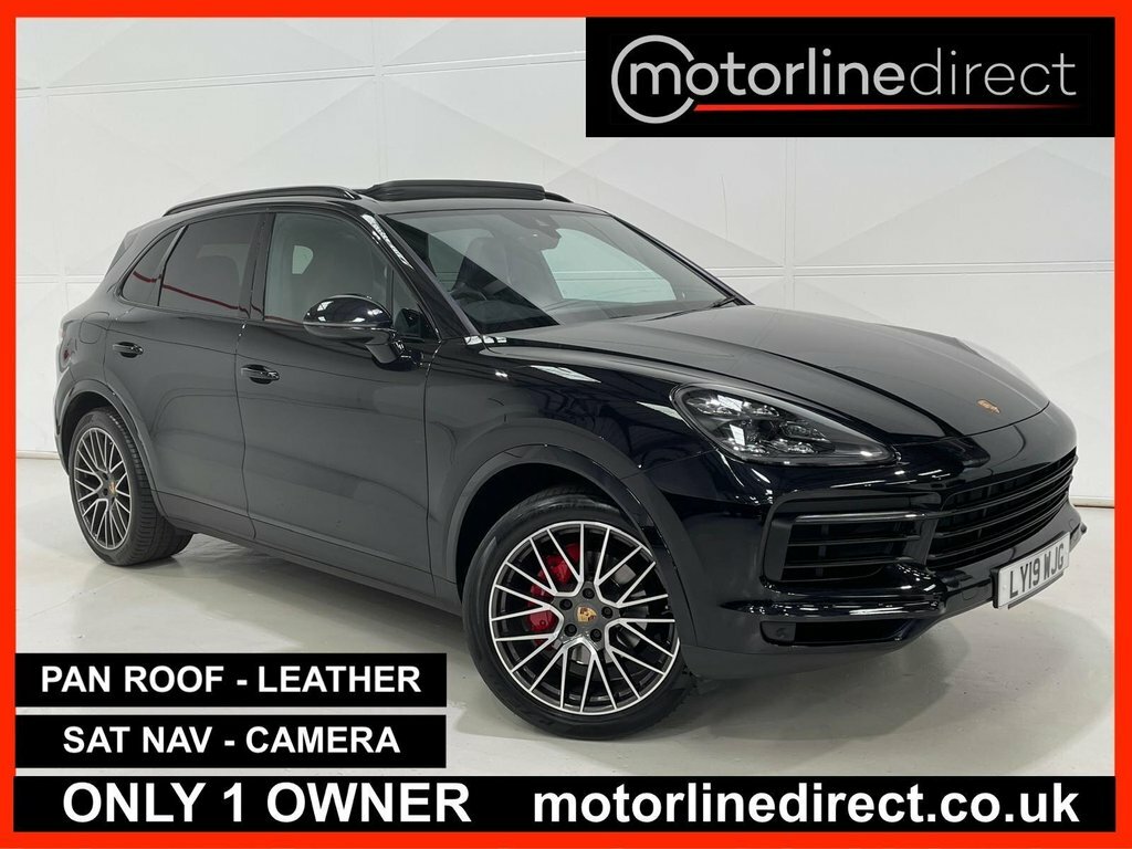 Porsche Cayenne 3.0T V6 Suv Tiptronics 4Wd Euro 6 S S LY19WJG Black