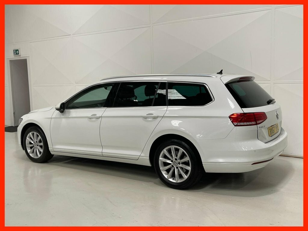 Volkswagen Passat 1.6 Tdi Se Business Estate Euro White #5