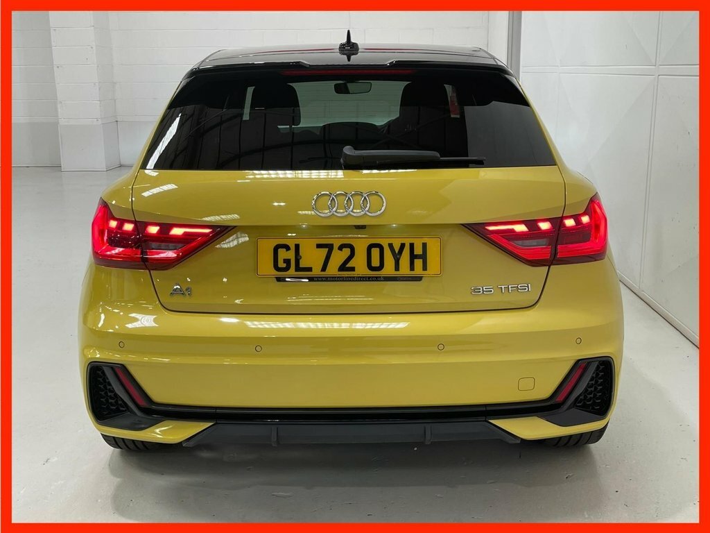 Audi A1 1.5 Tfsi 35 Black Edition Sportback S T GL72OYH Yellow #4