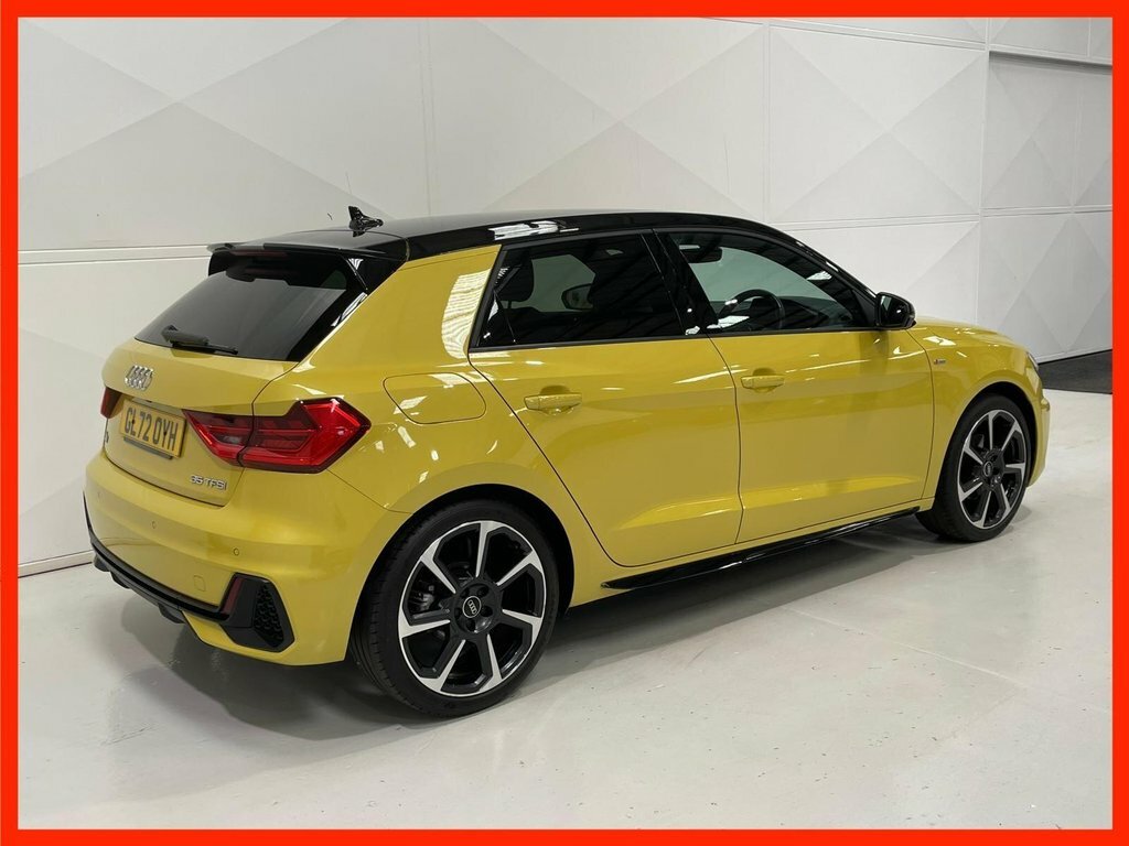 Audi A1 1.5 Tfsi 35 Black Edition Sportback S T GL72OYH Yellow #3