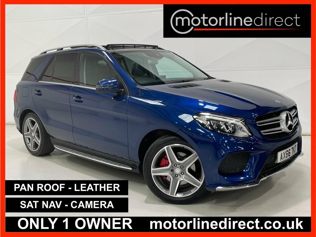 Mercedes-Benz GLE Class 2.1 Gle250d Amg Line Premium Suv G-tr AX66TKT Blue