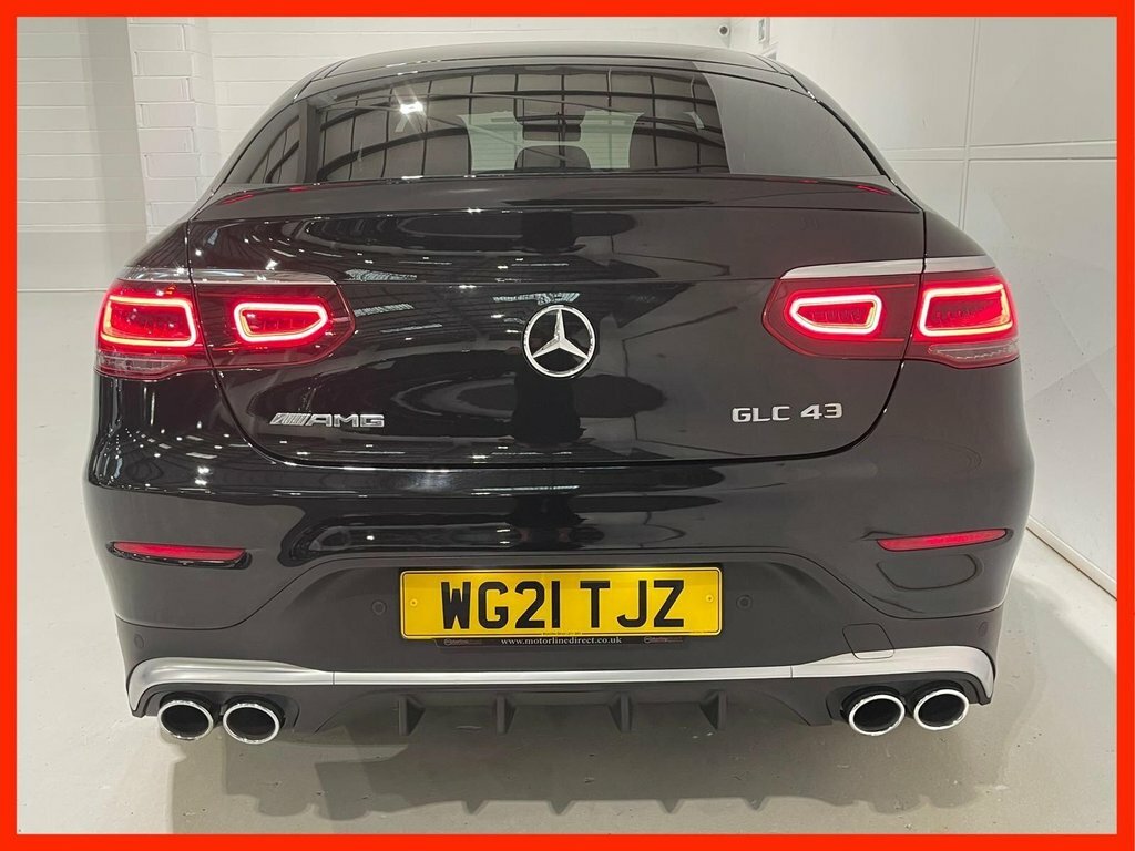 Mercedes-Benz GLC Class 3.0 Glc43 V6 Amg Premium Coupe G-tron WG21TJZ Black #4