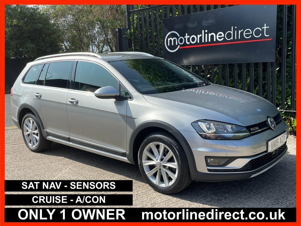 Volkswagen Golf Alltrack 2.0 Tdi Bluemotion Tech Alltrack Estate Silver