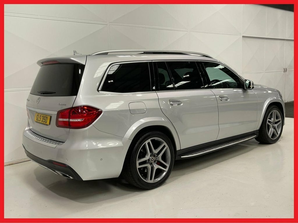 Mercedes-Benz GLS Class 3.0 Gls350d V6 Amg Line Suv G-tronic 4M Silver #3