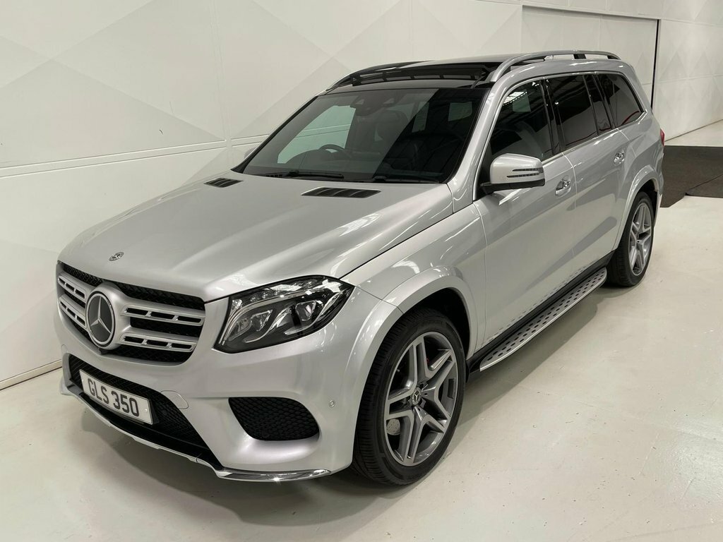 Mercedes-Benz GLS Class 3.0 Gls350d V6 Amg Line Suv G-tronic 4M Silver #6