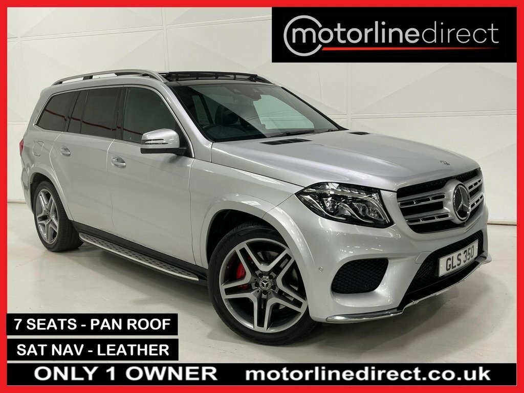Mercedes-Benz GLS Class 3.0 Gls350d V6 Amg Line Suv G-tronic 4M Silver