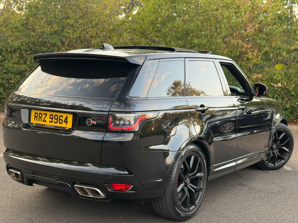 Land Rover Range Rover Sport Svr Carbon Edition Black #6