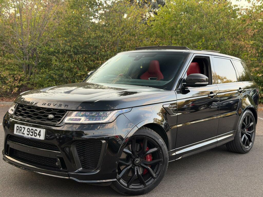 Land Rover Range Rover Sport Svr Carbon Edition Black #5
