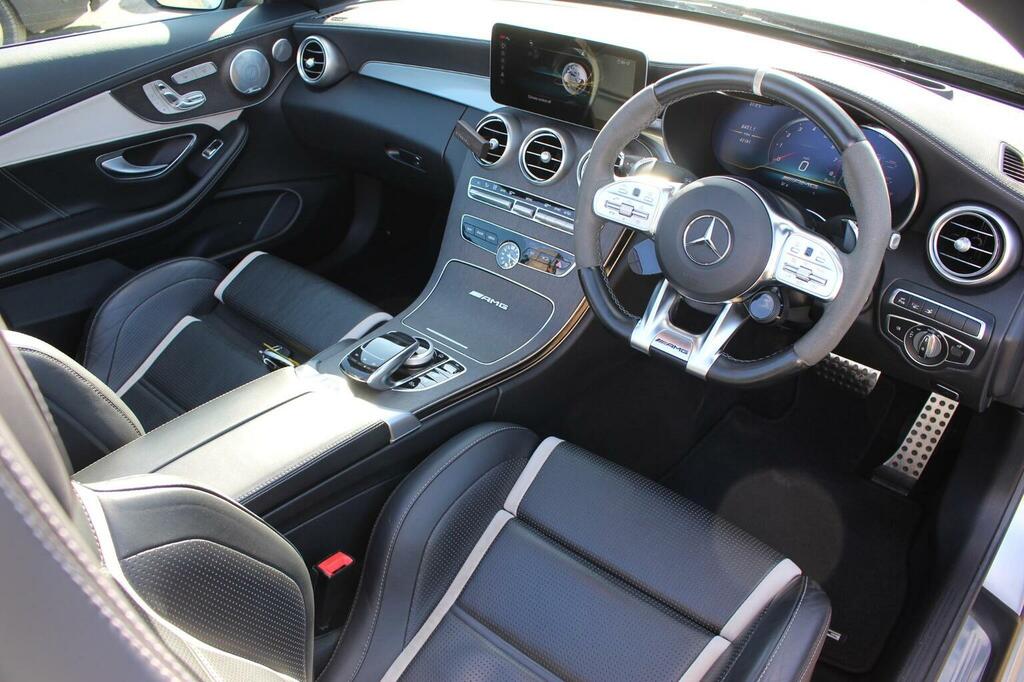 Mercedes-Benz C Class 4.0 C63 V8 Biturbo Amg S Premium Plus Cabriolet Silver #3