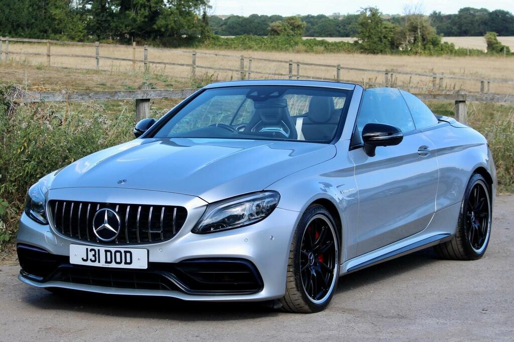 Mercedes-Benz C Class 4.0 C63 V8 Biturbo Amg S Premium Plus Cabriolet Silver