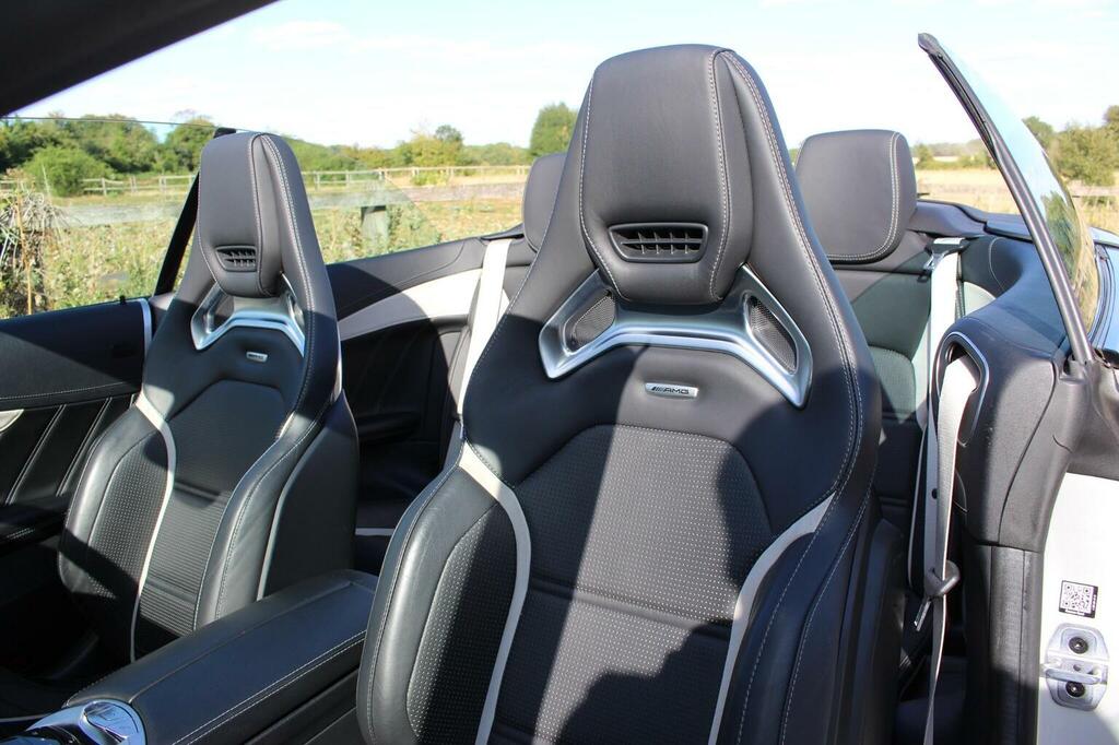 Mercedes-Benz C Class 4.0 C63 V8 Biturbo Amg S Premium Plus Cabriolet Silver #5