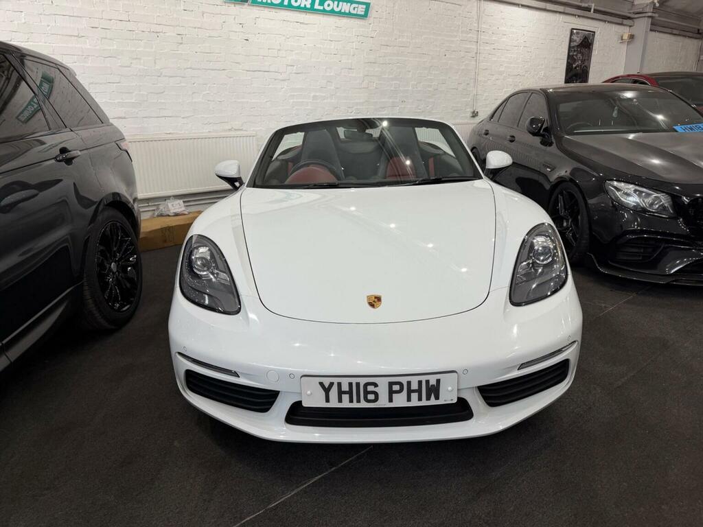 Porsche 718 Boxster 2.5T S Pdk Euro 6 Ss White #5