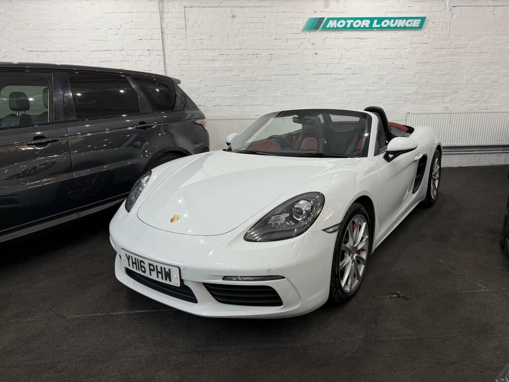 Porsche 718 Boxster 2.5T S Pdk Euro 6 Ss White #6