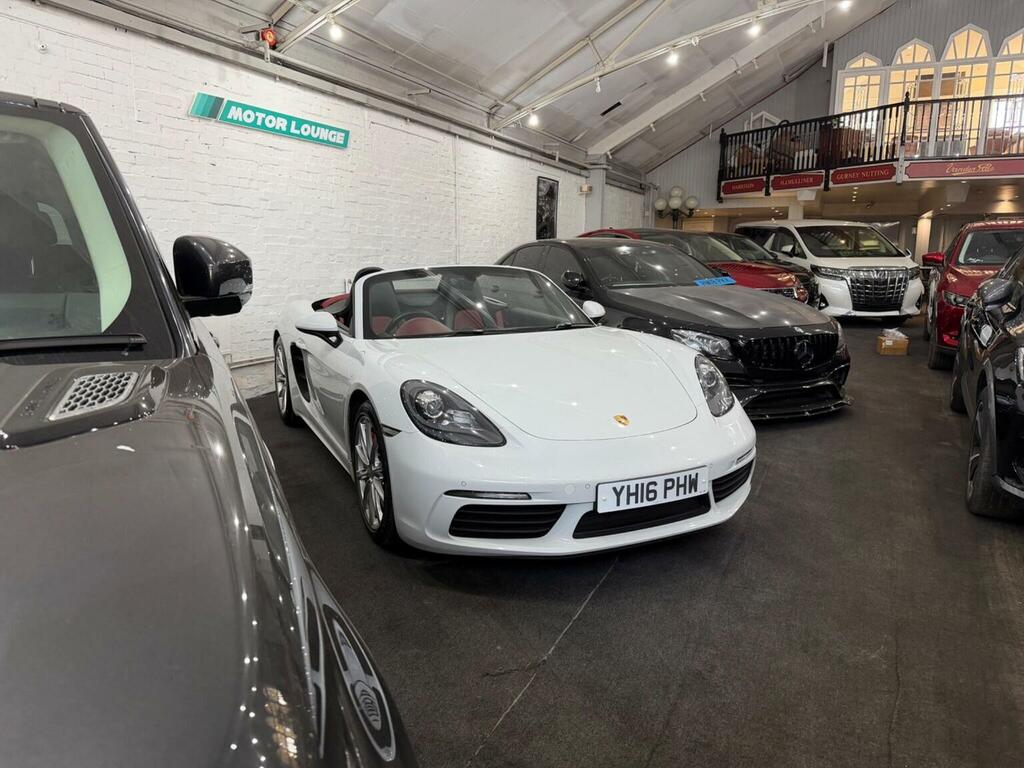 Porsche 718 Boxster 2.5T S Pdk Euro 6 Ss White #4