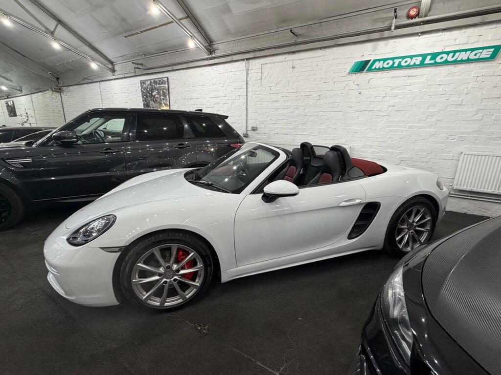 Porsche 718 Boxster 2.5T S Pdk Euro 6 Ss White