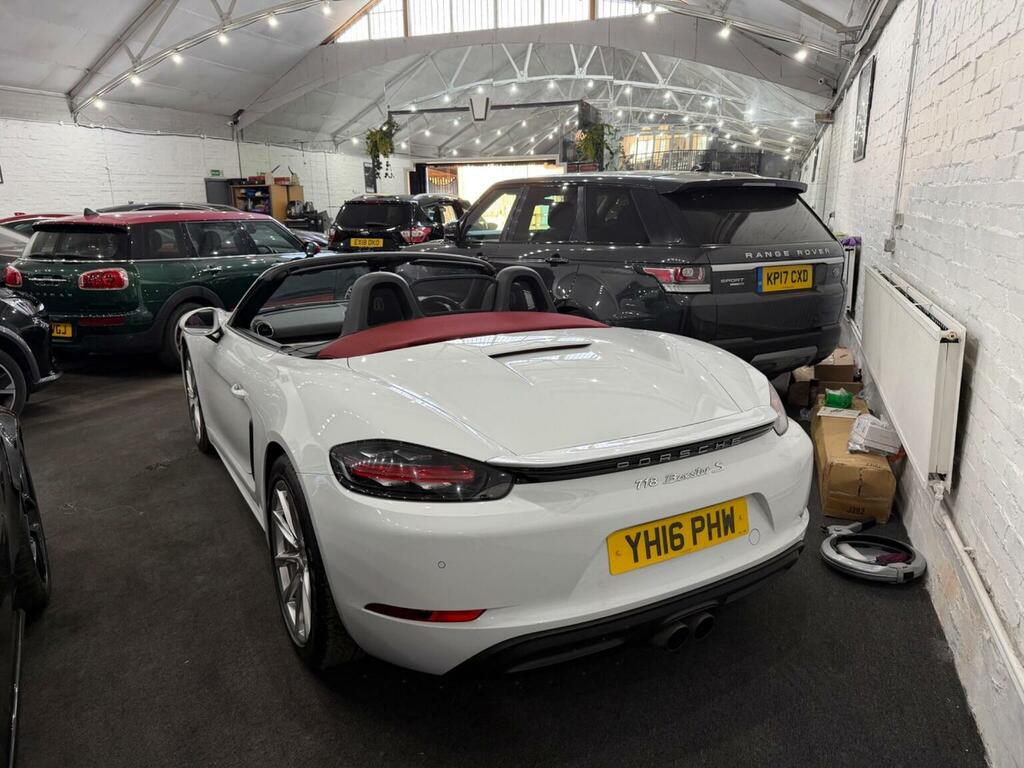 Porsche 718 Boxster 2016 2.5T S Convertible Pdk Euro 6 Ss White #8