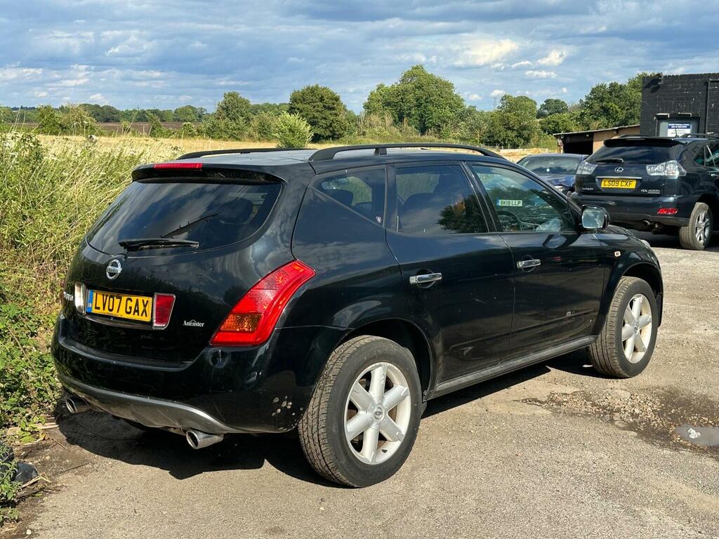 Nissan Murano 3.5 V6 Cvt Black #3