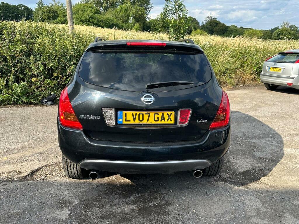Nissan Murano 3.5 V6 Cvt Black #4