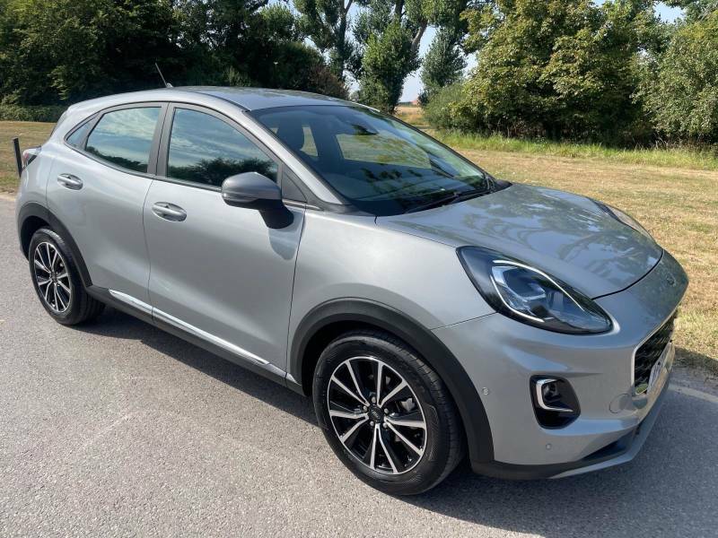 Ford Puma 1.0 Ecoboost Hybrid Mhev Titanium Dct Silver