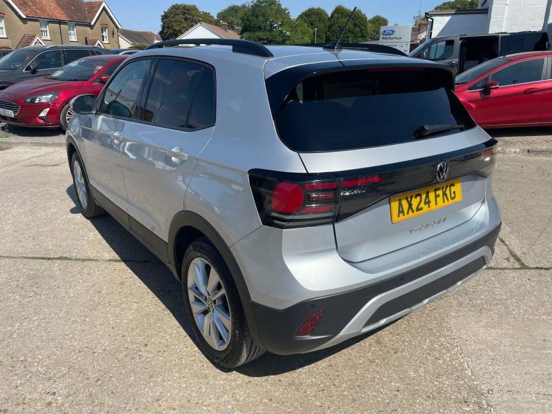 Volkswagen T-Cross 1.0 Tsi 115Ps R-line Dsg Hatchback White #24