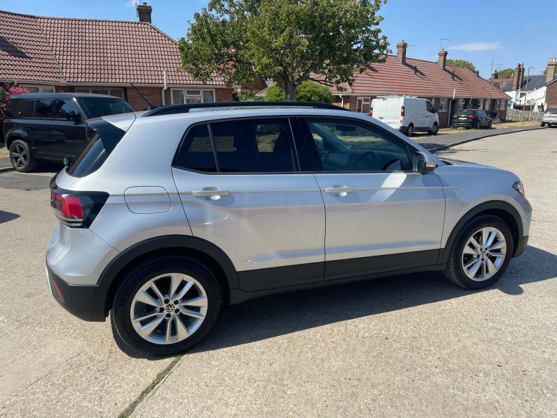 Volkswagen T-Cross 1.0 Tsi 115Ps R-line Dsg Hatchback White #11