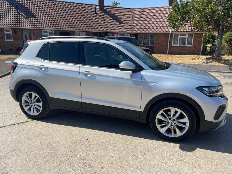 Volkswagen T-Cross 1.0 Tsi 115Ps R-line Dsg Hatchback White #8