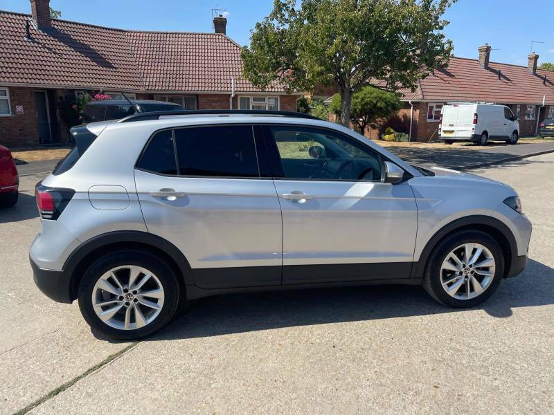 Volkswagen T-Cross 1.0 Tsi 115Ps R-line Dsg Hatchback White #10