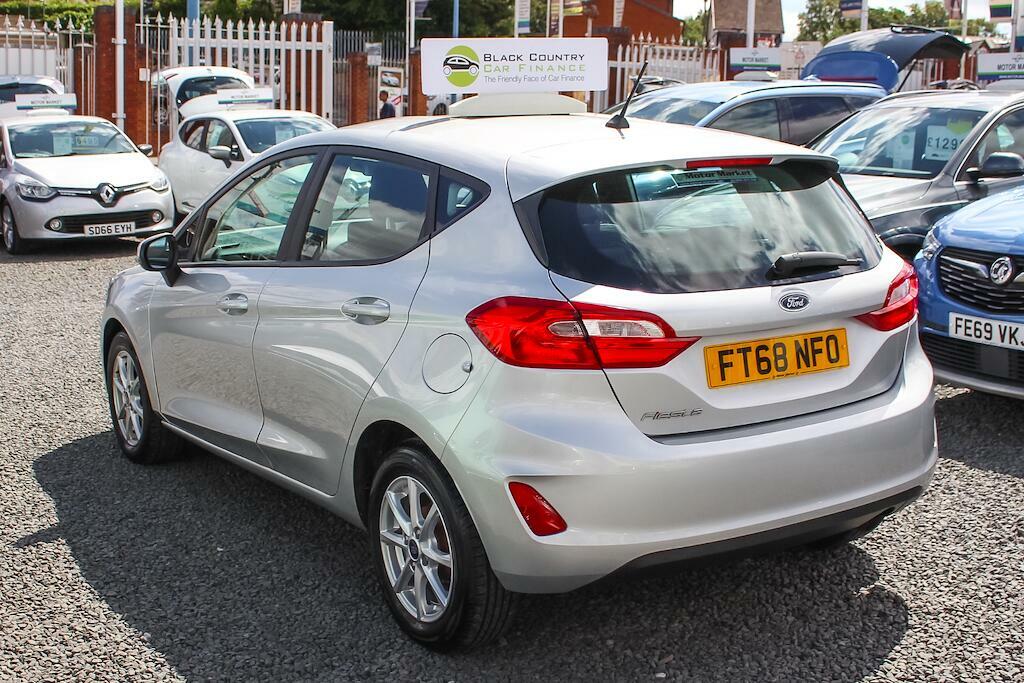 Ford Fiesta 1.0T Ecoboost Zetec Euro 6 Ss FT68NFO Silver #5