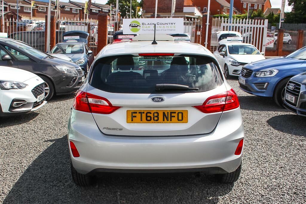 Ford Fiesta 1.0T Ecoboost Zetec Euro 6 Ss FT68NFO Silver #6