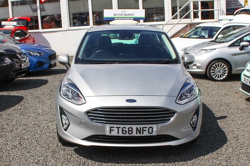 Ford Fiesta 1.0T Ecoboost Zetec Euro 6 Ss FT68NFO Silver #2