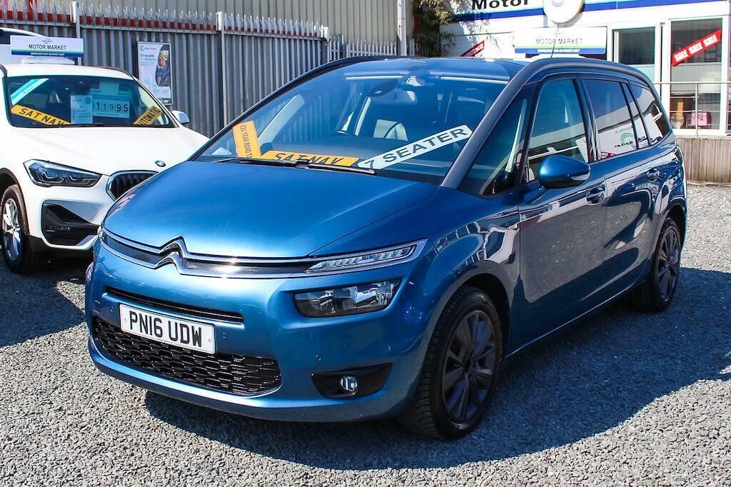 Citroen Grand C4 Picasso Exclusive Blue #3
