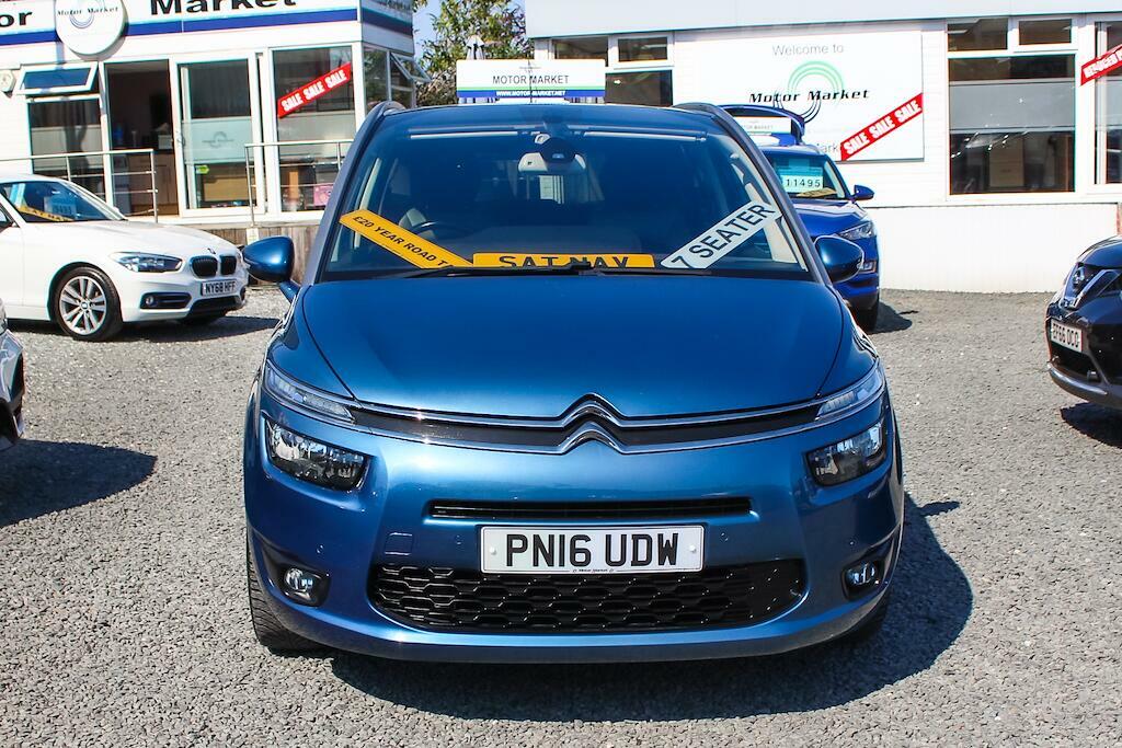 Citroen Grand C4 Picasso Exclusive Blue #2
