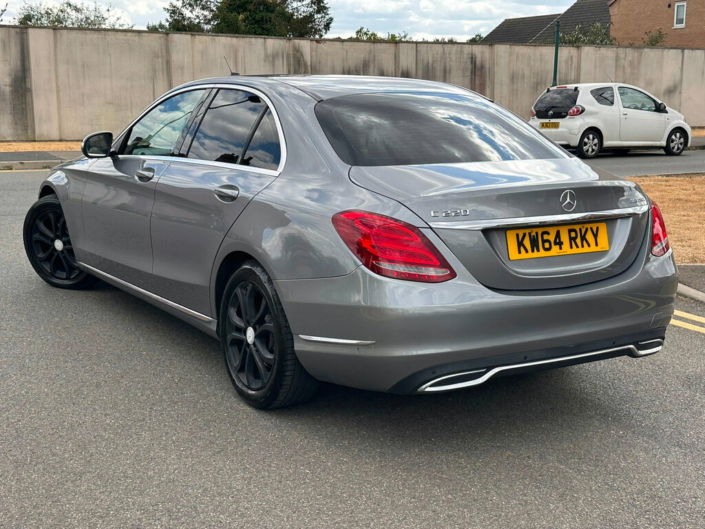 Mercedes-Benz C Class 2.1 C220 Bluetec Sport Saloon G-tronic Silver #4