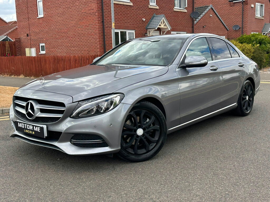 Mercedes-Benz C Class 2.1 C220 Bluetec Sport Saloon G-tronic Silver #2