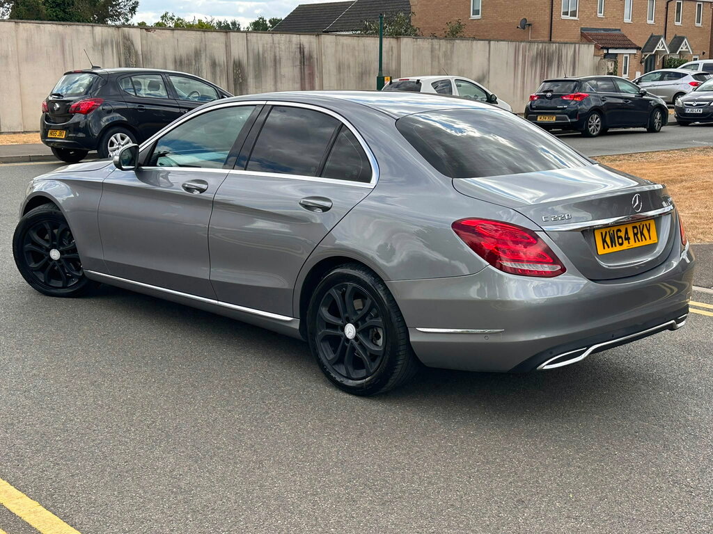 Mercedes-Benz C Class 2.1 C220 Bluetec Sport Saloon G-tronic Silver #5