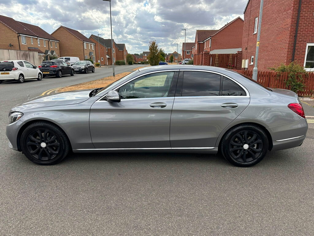 Mercedes-Benz C Class 2.1 C220 Bluetec Sport Saloon G-tronic Silver #3