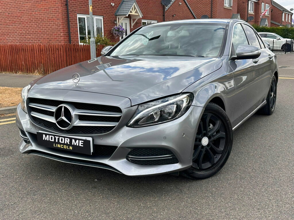 Mercedes-Benz C Class 2.1 C220 Bluetec Sport Saloon G-tronic Silver