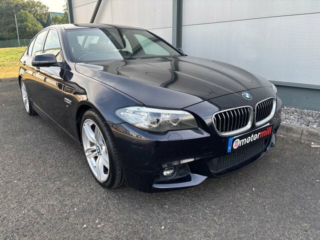 BMW 5 Series 2.0 528I M Sport Saloon Euro 6 S Black #2