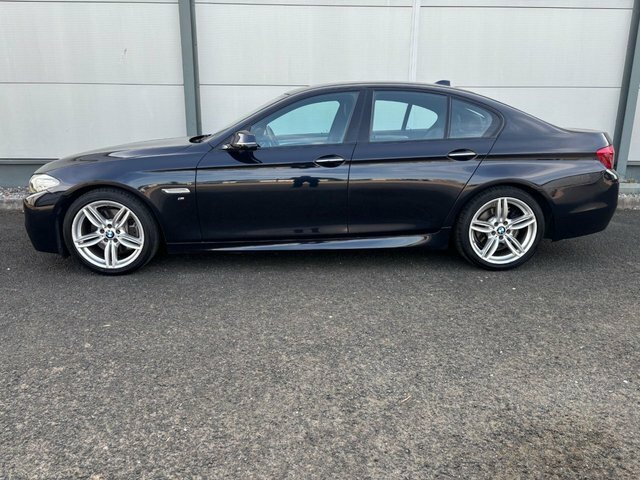 BMW 5 Series 2.0 528I M Sport Saloon Euro 6 S Black #5