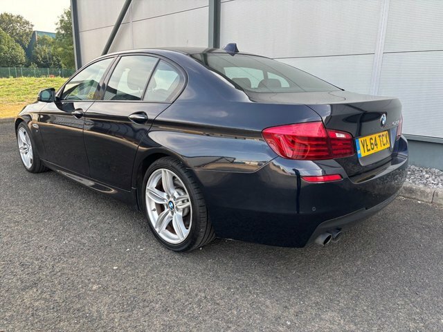 BMW 5 Series 2.0 528I M Sport Saloon Euro 6 S Black #6