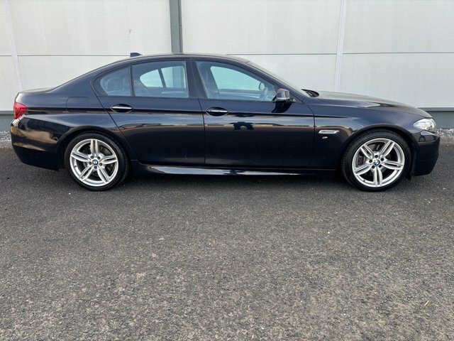 BMW 5 Series 2.0 528I M Sport Saloon Euro 6 S Black #4
