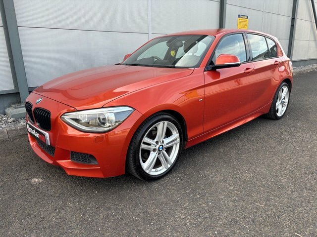BMW 1 Series 2.0 116D M Sport Hatchback Euro 5 Orange #5