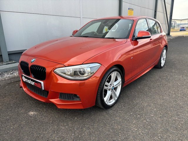 BMW 1 Series 2.0 116D M Sport Hatchback Euro 5 Orange #4