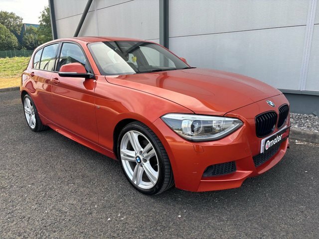 BMW 1 Series 2.0 116D M Sport Hatchback Euro 5 Orange