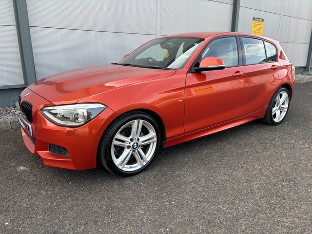 BMW 1 Series 2.0 116D M Sport Hatchback Euro 5 Orange #6