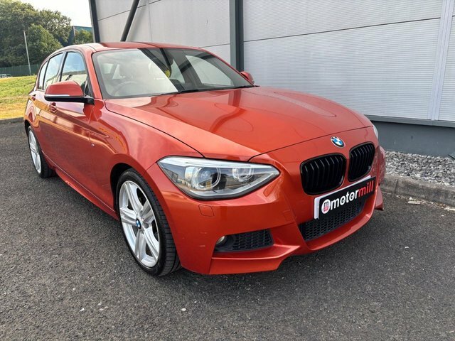 BMW 1 Series 2.0 116D M Sport Hatchback Euro 5 Orange #2