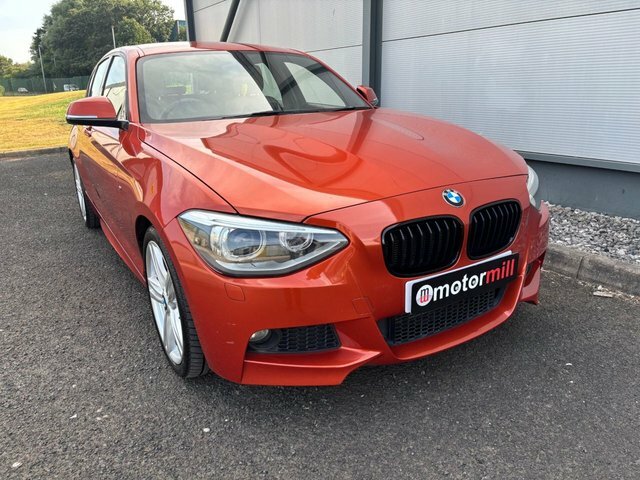 BMW 1 Series 2.0 116D M Sport Hatchback Euro 5 Orange #3